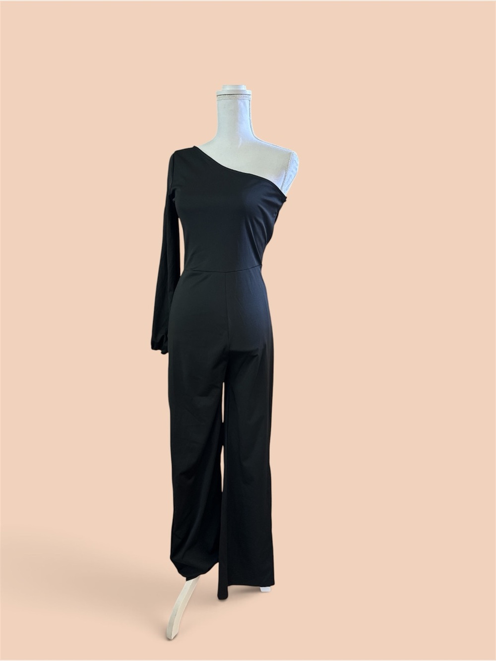 CBR Black Off-Shoulder Cold Shoulder Jumpsuit size Small NWT